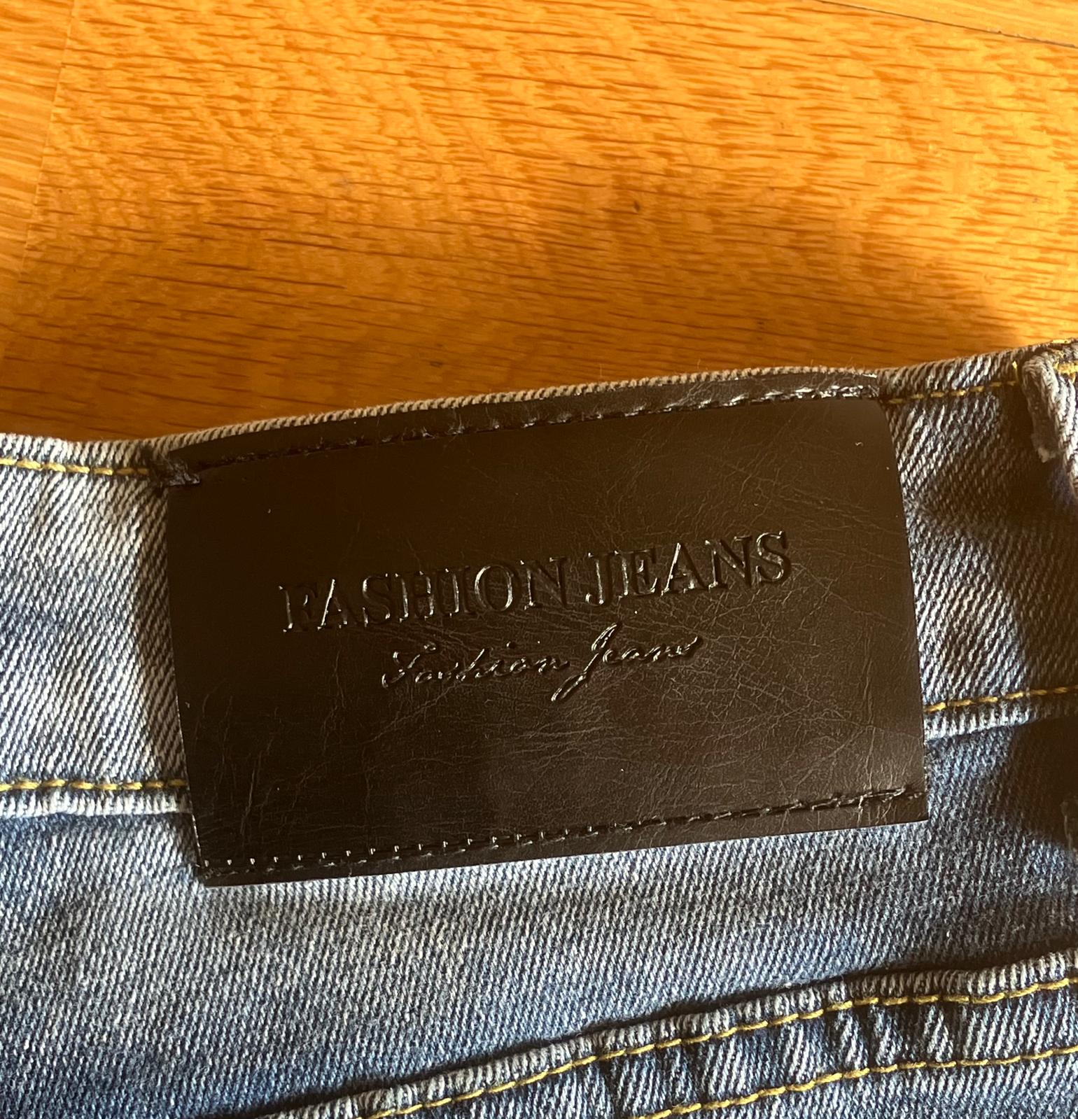 Flared-Jeans Blau